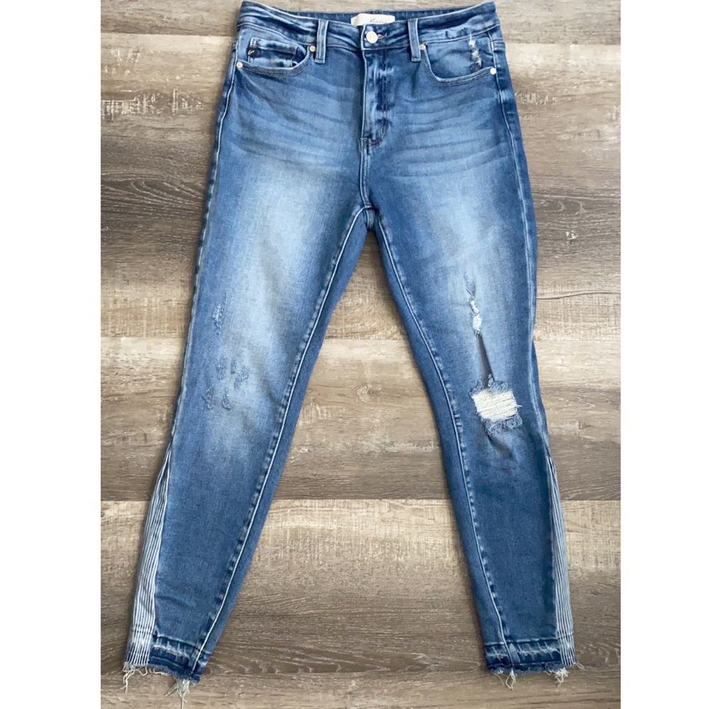 KanCan Pinstripe Jeans